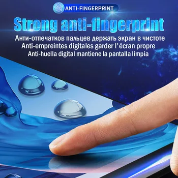 Hidrogel Película para Samsung A72 A52 A42 A32 A12 A71 A51 A31 A41 A21 A11 A70 A40 A50 A20 A30 A10 Protetor de Tela papel alumínio (Não de Vidro)