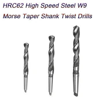 Alta Velocidade de Aço Cone Morse Haste de Pregas Broca helicoidal HSS Parafuso de Rosca de Aço com Broca de Metal de Perfuração Metalworkin D11 D20 30