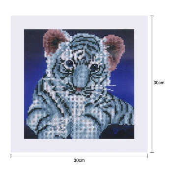 Tigre 5D Diamante Pintura, Ponto Cruz Kit de Bordado de Aluguel de Decoração de Casa Cheia Broca Decoração Home DIY Decoração de Pinturas