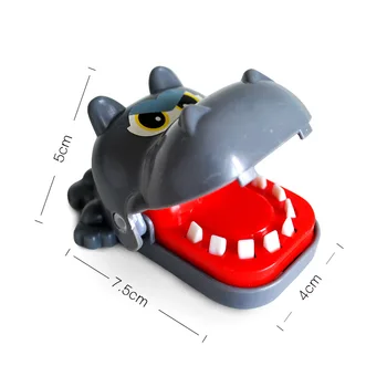 Crocodilo bebê Tubarão Cão Hipopótamo Dentes Brinquedos Jogo para Crianças Criativo Crianças Mordendo o Dedo Dentista Jogos Engraçados Brinquedos de Presente de Aniversário