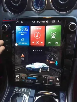 Android Para o Jaguar XJ XJL Multimídia de Rádio de Carro 2010 2011 2012 2013 - 2018 GPS de Navegação Tesla Tela de Toque de 128GB Estéreo Carplay