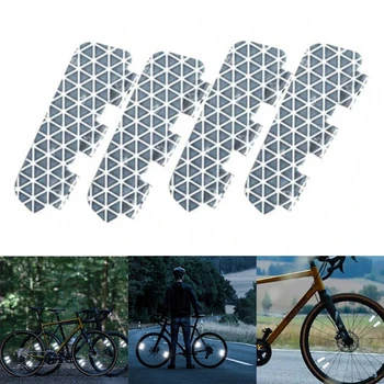 Bicicleta Aro De Roda Falou Fita Reflexiva De Bicicleta Seguro De Aviso Faixa De Luz Do Refletor