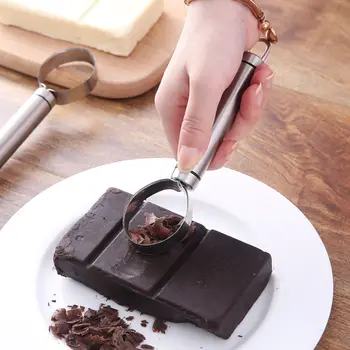 Chocolate Chip Cortador de Queijo Faca de Fio de Barbear Ferramenta Raspador de DIY Cozimento Ferramenta