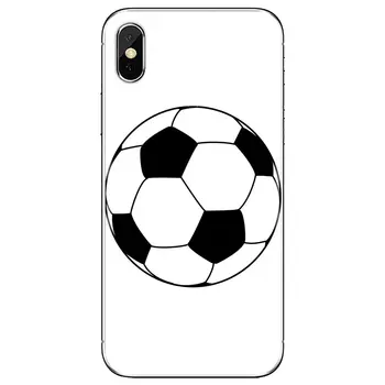 Capa de Silicone Para Huawei Y6 Y5 2019 Para Xiaomi Redmi Nota 4 5 6 7 8 Pro Mi A1 A2 A3 6X 5X 7A Futebol Bola de Futebol sobre a água