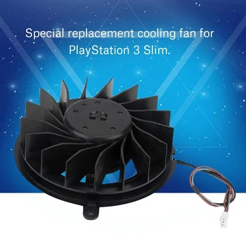 Substituição da Ventoinha de Resfriamento 17 Lâminas de Substituição da Ventoinha Interna Cooler para Sony Playstation 3 Ps3 Slim