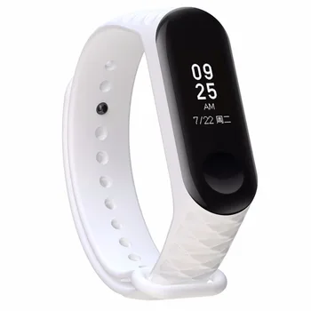 O bracelete para o xiaomi mi banda 5 alça de silicone correia do pulso Para xiaomi 5 4 smartwatc acessórios Miband 5 4 3 pulseira inteligente faixa de relógio