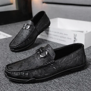 WEH homens sapatos sapatos de 2021 Moda de Luxo da Moda Sapatos de Vestido de Divisão Mocassins de Couro Sapatos para Homens Formal Mariage Sapatos de Casamento