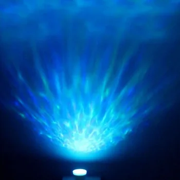 JOYLIVE Calmante Sensorial Led Ligh Multicolor Romântico Aurora DIODO emissor de Luz de Oceano com ondas de Luz da Lâmpada do Projetor