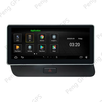 Aparelho de som de carro Para o Audi Q5 2009-Android 10.0 Rádio Multimédia IPS Touchscreen GPS de Navegação, auto-rádio Leitor de DVD Carplay WIFI