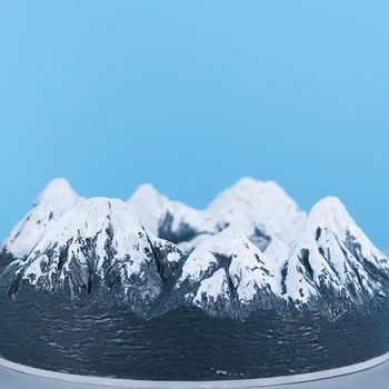 DIY Epóxi Molde Pequena Montanha Ornamento Molde de Silicone Handmade Artesanato de Resina Cinzeiro de Fundição Ferramenta Fácil Para Demold Molde