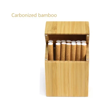 Cigarro Caixa de Madeira com o pau-rosa e Madeira de Cerejeira & Bambook Cigarro, Caso a Nova Creative Garra Tabaco Acessórios de Presente para Mim