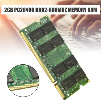 POHIKS 1pc PC2-6400 DDR2-800MHz Notebook Universal Módulo de Memória de 2GB Memórias Ram Para Portátil do PC Computador
