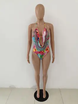 Duas Peças Biquini Mulheres De Praia, Roupa De Banho De Uma Peça De Biquíni Conjunto Com Cobertura De Até Sexy Maiô Floral Impressão De Beachwear
