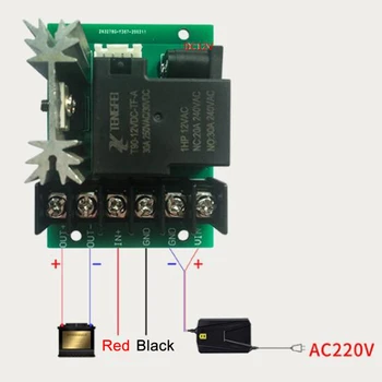 Alta Precisão DC 0-200V 10A Medidor de Energia Voltímetro Amperímetro Testador de Tensão de Alimentação de Corrente do Monitor de Painel do Medidor Display LCD