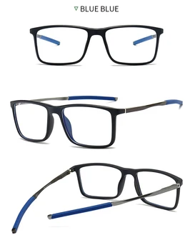 Anti azul Radiação Óculos de Ultraleve Homens Mulheres da Moda Praça da Luz Azul Bloqueio de Óculos, Óculos de Desporto, Óculos de Quadros