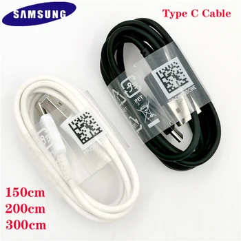 Original Samsung com 150/200/300 USB 3.1-TIPO Rápido de C Cabo de Dados de Carregamento Para Samsung Galaxy A70S A50S A30S M60 M51 A21S M31S