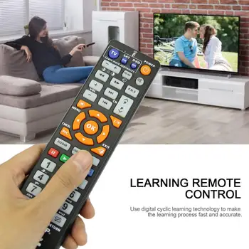 Universal L336 Universal Controle Remoto Inteligente Com Função de reconhecimento De TV VCR SENTOU-se CBL STR-T DVD VCD CD HI-FI
