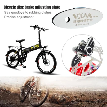 Acessórios de ciclismo MTB Freio a Disco Pad Ferramenta de Ajuste de Bicicleta Rotor Espaçador Alinhamento Kit de Reparação de Peças de Bicicleta Bicicleta Acessório