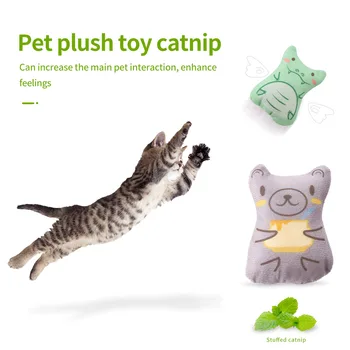 Cute Animal de Estimação Brinquedo do Gato Catnip Brinquedos para o Gato Gatinho Travesseiro Zero Gato Louco Kicker Catnip Brinquedo do Gato Dentes de Moagem do Produto