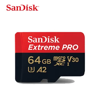 SanDisk Extreme Pro micro sd de 128GB 64GB 32GB Cartão de Memória 512G classe 10 cartao de memoria U3 A2 V30 1 TB tf cartão flash para gopro