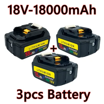 2021 18 Volts bateria recarregável 18000mah de iões de lítio de bateria Makita bl1880 bl1860 bl1830