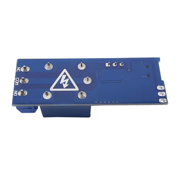 1Piece 5V-30V Acionar Módulo de Relé de Atraso Micro USB Ajustável do Poder do Temporizador do Módulo de Controle de Atraso de Mudar