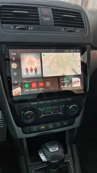 Carro Rádio Android 10 Não 2 din dvd Player Para Skoda Yeti 2009-tela de toque de Vídeo Multimídia de Navegação GPS chefe da unidade de fita novamente