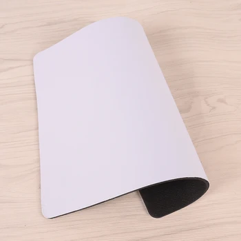Branco Mouse Pad de Tecido Gaming Mouse Pad Mat 3mm de Espessura, para Não Escorregar Espuma de Alta Qualidade 260*210*3mm