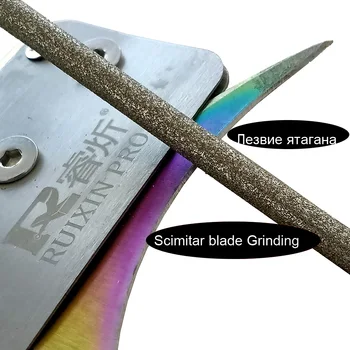 80-3000# 6mm cilindro diamond bar whetstone correspondência para Ruixin Rx008 afiador de faca faca Serrilhada,Cimitarra Ponta da faca de Moagem