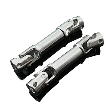 Para HBX 2098B Eixo 42-55mm Eixos de Transmissão de 3mm Universal Conjunto de Eixos para 1/24 Mini Escalada Peças do Carro