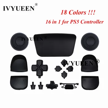 IVYUEEN para a Sony PlayStation 5 PS5 Controlador de R2 L2 R1 L1 Botão de disparo Mod Kit para Dualsense Controle sem Fio de jogos Acessórios