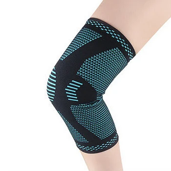 1PCS Knitting Knee Pads Breathable Running Basketball Mountaineering Kneepads Outdoor Sports Protectors Fitness Protective Gear