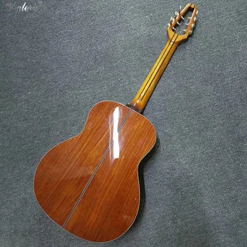 Total de Madeira maciça Violão de 36 Polegadas (6 Cordas de Guitarra Folk Guitar Blackwood-bubinga Traseira E Lateral Com a Guitarra Clássica de Cabeça