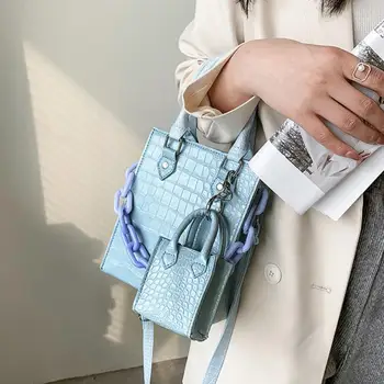 2 sacos de padrão de Pedra sacola 2021 Moda Nova de Alta qualidade do Couro do PLUTÔNIO das Mulheres Designer Mala de Viagem Ombro Messenger Bag