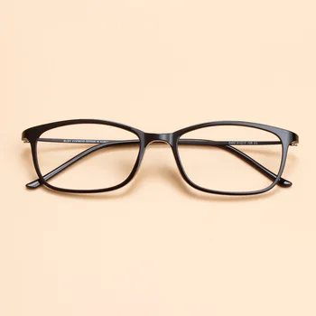 Vintage Ultra-fino coreano Homens de Titânio Tungstênio Tamanho Pequeno Quadrado de Óculos de Armação de Mulheres Miopia Prescrição de Óculos 51mm Oculos