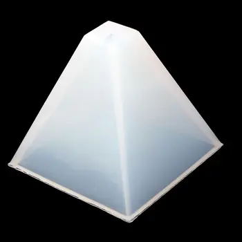 Transparente Pirâmide Moldes De Silicone Diy Resina Decorativos Artesanato De Jóias De Fazer Molde De Resina De Moldes Para A Jóia Nova Da Chegada