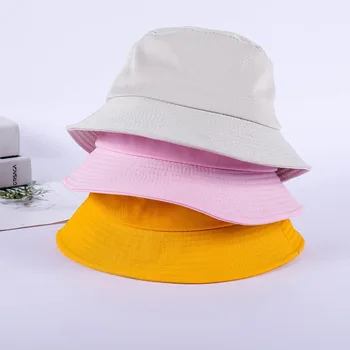 2021 Moda Verão Dobrar a Praia de Chapéu de Headwear Pescador Unisex chapéus de sol ao ar livre sombra do chapéu