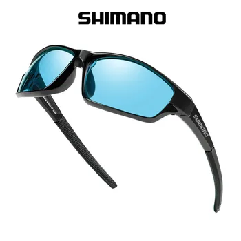 Novo Shimano Homens Mulheres Polarizada Pesca Óculos de Verão ao ar livre Montanhismo Moda Colorida do Filme Óculos de sol esportivo 008#
