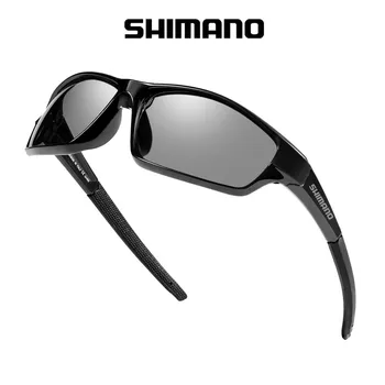 Novo Shimano Homens Mulheres Polarizada Pesca Óculos de Verão ao ar livre Montanhismo Moda Colorida do Filme Óculos de sol esportivo 008#