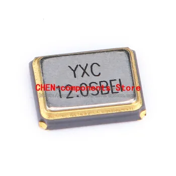 5pcs 3225 SMD passivo oscilador de cristal de YSX321SL mhz 12 10ppm 20pF X322512MSB4SI 4 pés