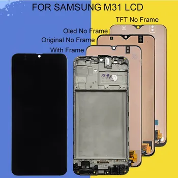 Catteny OLED Para Samsung Galaxy M31 Tela de LCD de Painel de Toque Digitador M315F conjunto do Ecrã Frete Grátis