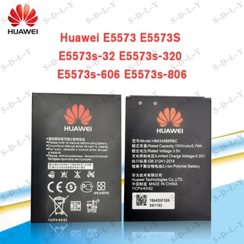 Original HB434666RBC Bateria de 1500mAh para Huawei Roteador E5573 E5573S E5573s-32 E5573s-320 E5573s-606 E5573s-806 Telefone Móvel
