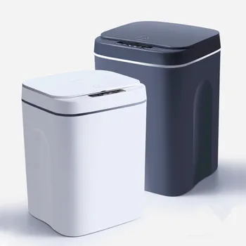 Smart Lata De Lixo De Casa Inteligente Escaninho Waste Da Indução De Lixo Em Balde Bateria De Reciclagem De Latas De Cozinha, Casa De Banho Eco-Amigável