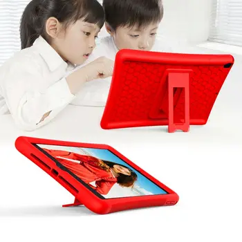Armadura pesada Shochproof Crianças de Silicone case Capa Para iPad iPad6 7 8 9.7 Tampa