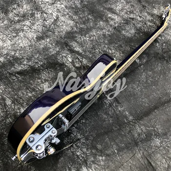 Grote Jade Guitarra Explosão de Bordo 6 Seqüência de Guitarra Elétrica com Abalone Ligação F hols,Fotos Reais