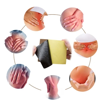 8Pcs/saco de 6 Diferentes Tipos de Tiger Balm Gesso Artrite Patch de Trás do Músculo Articular do Joelho Artrite Alívio da Dor Massagem do Corpo do Patch