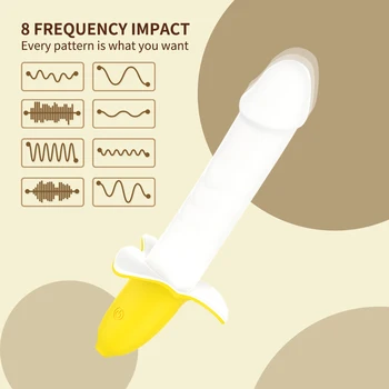 Poderoso Banana Vibrador Pulso Retrátil Vibrador Vaginal Estimulador Do Clitóris Feminino Masturbação Ferramenta De Mulher Bonito Sexo Produto