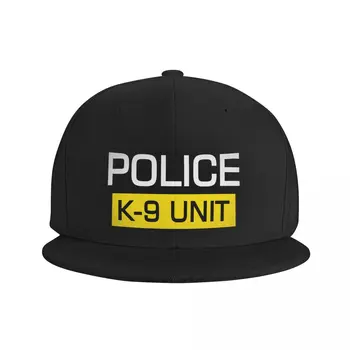 Cão Policial K9 K 9 Unidade Logotipo Preto Eua Boné Chapéu Panamá Chapéu De Balde Para A Praia Pogs Caps