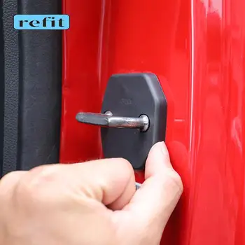 A porta do carro de bloqueio da tampa do bujão da tampa de protecção anti-ferrugem tampa Durante 15 a 20 Ford Mustang Acessórios de decoração