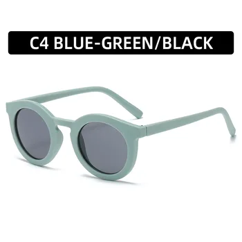 OLOEY Moda Moda Óculos de sol das Mulheres da Marca do Designer Retrô Rodada de Óculos Feminino de Rua de Disparo dos Homens de Condução UV400 Óculos Gafa